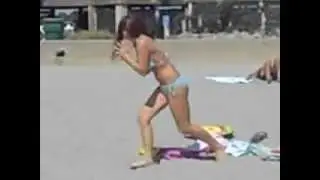 Girl gets eaten by birds