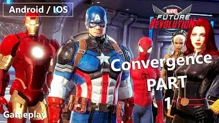 Marvel Future Revolution Gameplay | Best Graphics Mobile Game | Part 1 Convergence | English + Hindi