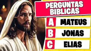 Quiz Bíblico | 30  PERGUNTAS SOBRE A BÍBLIA #quiz #labquiz #quizbíblico