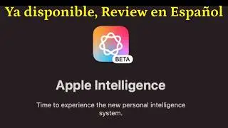 Apple Intelligence Demo Directo. YA DISPONIBLE. ¡Así funciona la IA en tus dispositivos Apple!