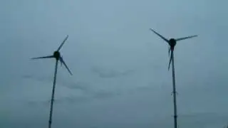 Pair of Iskra Wind Turbines