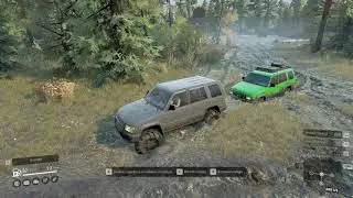 SnowRunner mods RON Trooper & The Bog Remastered Extreme Mud Edition