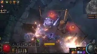 [POE 3.20] Explosive arrow Elementalist VS Simulacrum Wave 29-30