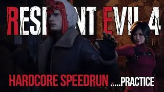Resident Evil 4 Remake PS5 - HARDCORE Speedrun Routing-learning  !throne upgrade my CPU