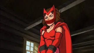 Scarlet Witch (Wanda) Gagged