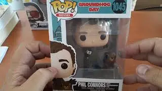 Unboxing Funko POP! MOVIES - Phil Connors with Punxsutawney Phil #1045
