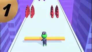 Roof Rails Android Level (40-50) Gameplay | Perfect Gameplay on Every Level