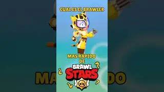 ¿CUAL ES EL BRAWLER MAS RÁPIDO? #brawlstars #supercell #shorts #viralshorts