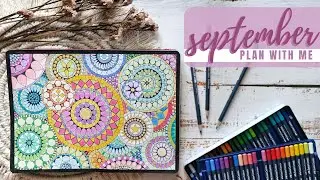 PLAN WITH ME | September 2020 Bullet Journal Setup | Mosaic