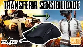 Como usar a mesma sensibilidade do CSGO no PUBG