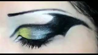Batman Inspired makeup.