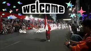 Meriah 🔴 38 Tim Marching Band Dari 6 Negara Tampil Pada Street Parade Asian Music Games di Jember