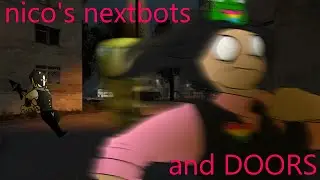Struggling in ROBLOX with friends [nico's nextbots & DOORS]