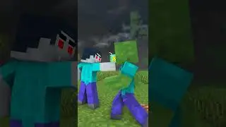 Vampire attacked a Monster School 😈⚰️ | MInecraft Animation 
