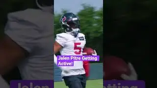 Jalen Pitre Getting Active! 