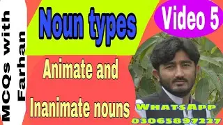 Animate and Inanimate nouns explained in just 8 minutes 