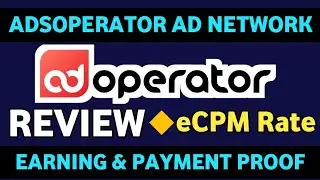 Best Adsense Alternative Ad Network (2024) | Adoperator Ad Network Review | Hindi