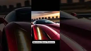 Крутой дизайн автомобиля ферарри
