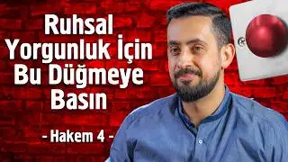 How To Overcome Mental Fatigue[3 Hakem 4] | Mehmet Yıldız