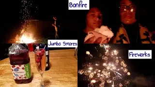 New Year's Vlog | Smores | Fireworks | Cocktails | Aishah M.