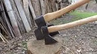Gute und günstige Bushcraft Äxte vom Flohmarkt