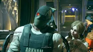 Gearing up in Justice League Headquarters Suicide Squad Kill the Justice League