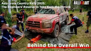 Inside AXCR2025: How Team MITSUBISHI RALLIART’s Engineers Resolve to Take Back the Throne