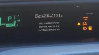 2012 Prius c 220,600 miles diagnoses. Hybrid system failure