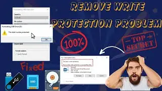 How to Remove Write Protection from Pendrive or Other Storage Device Without any Software