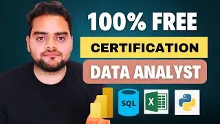 FREE Certificates in Power BI | SQL | Excel | Python 😲