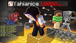 Can YOU beat minecraft on 10,000 PING?
