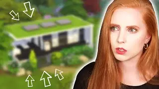 I gave myself 10 MINUTES to build a GOOD HOUSE 🤦🏻‍♀️ *and failed* | The Sims 4 Build Challenge