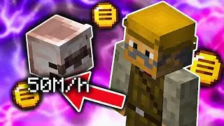 The update made a crazy new money making method, but it got patched... (Hypixel Skyblock)