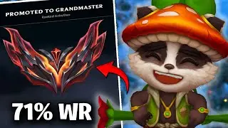 71% WIN RATE TEEMO SUPPORT TO GRANDMASTER