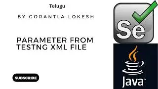 Selenium Java Tutorial 32: Pass Parameter from testng xml File in Selenium Java TestNG 