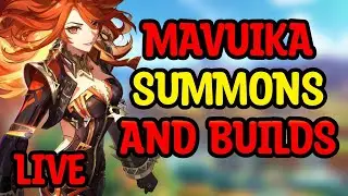 🔴LIVE - Finally Summoning And Building Mavuika | Genshin Impact Catch Up Stream