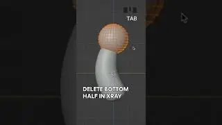 How To Model A Mushroom - Blender Beginner Tutorial 