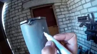 Как приварить заглушку на трубу (горизонтальный шов)