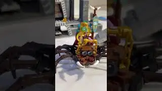 Новый кастом из LEGO от Papa Lego! Шаман верхом на предводителе Арахнидов