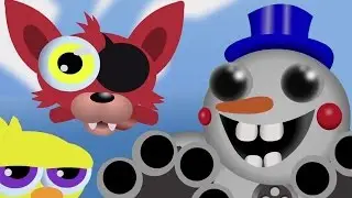 BONNIE AND FOXY REACT TO: FNAF Cartoons by Jönu Films