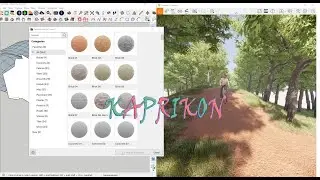 enscape 3.1 dengan material asset editor