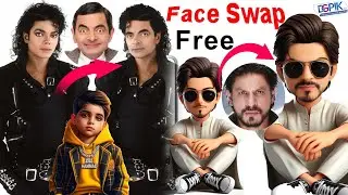 One Click Face Swap | How to swap face with one click for free | Add YOUR FACE on ai trending images