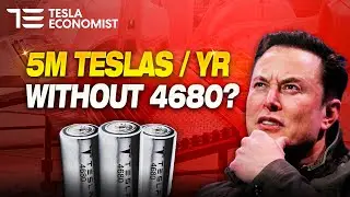 Can Tesla Reach 5m Vehicles a Year, without 4680 Cells?
