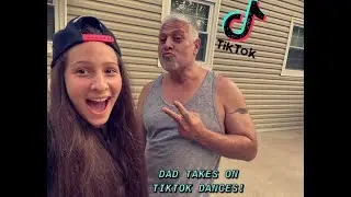 MY DAD TAKES ON TIKTOK DANCES! | HILARIOUS |