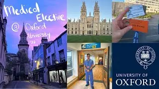 I was a Med student at Oxford for a month! Reflecting on my Ophthalmology elective program.