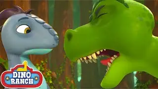 T-REX VS RAPTOR! | Dino Ranch