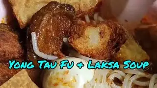 Singapore Hawker Must-Try: Yong Tau Fu with Laksa Soup! 新加坡小贩必试：搭配辣沙汤的酿豆腐!