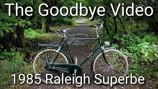 The Goodbye Video. 1985 Raleigh Superbe in beautiful original unrestored condition.