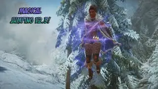 SKYRIM SE, MAGICAL JUMPING V2.3 - ALL NEW FEATURES!