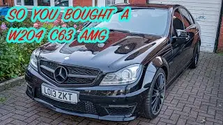 So You Bought A W204 C63 Amg All You Need To Know